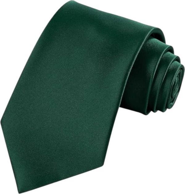 Uniquetrenders Erkek Saten Kravat Haki  - Image 1