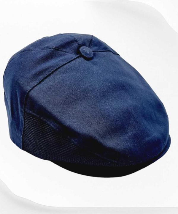 Uniquetrenders Erkek Fileli Düğmeli Yazlık Yöresel Kasket Şapka Lacivert 57 CM - Image 1