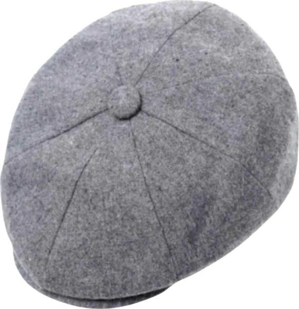 Uniquetrenders Erkek İtalyan Baretta Kasket Şapka Gri  - Image 1