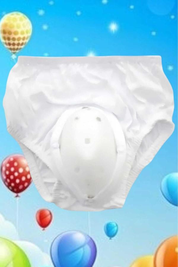 Uniquetrenders Kasık Koruyucu Sünnet Külodu Beyaz 5-8 Yaş - Image 1