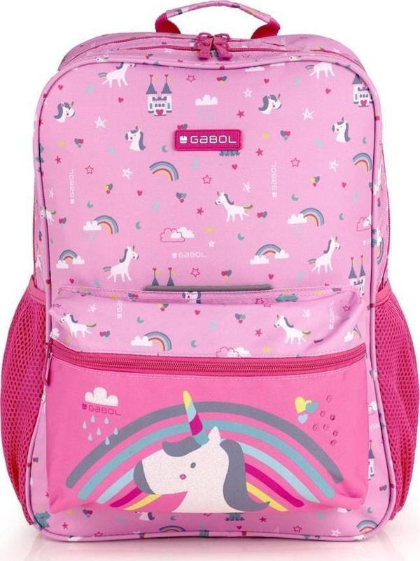Gabol Okul Sırt Çantası Rainbow Pembe 23,5L GB.233953 - Image 1