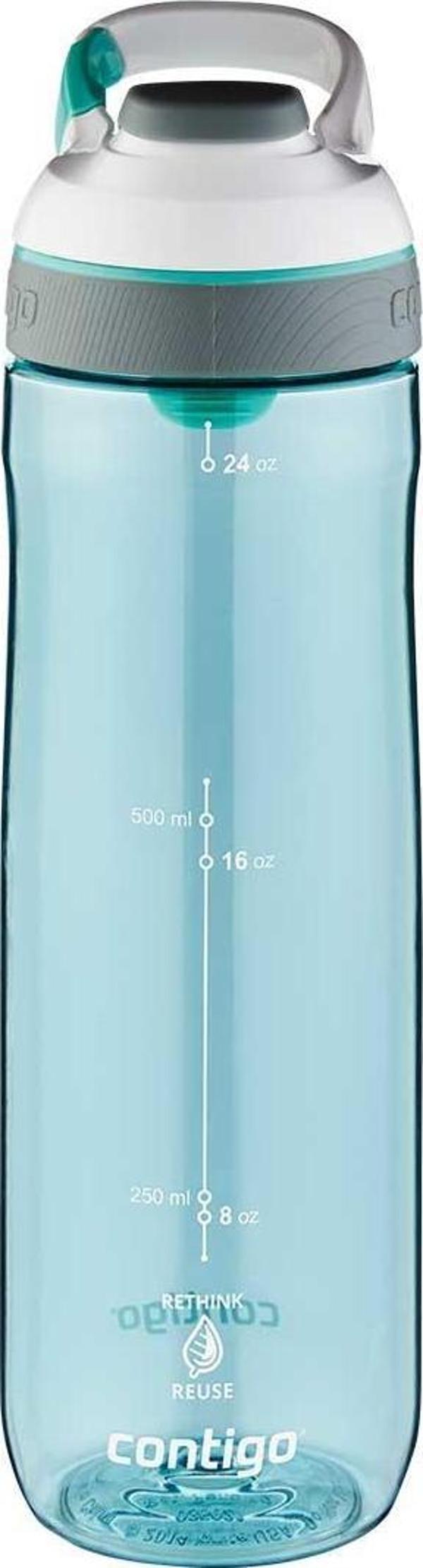 Contigo Cortland Tren Tek El Bas İç Kapaklı Su Matarası 720ml 2191387 - Image 1