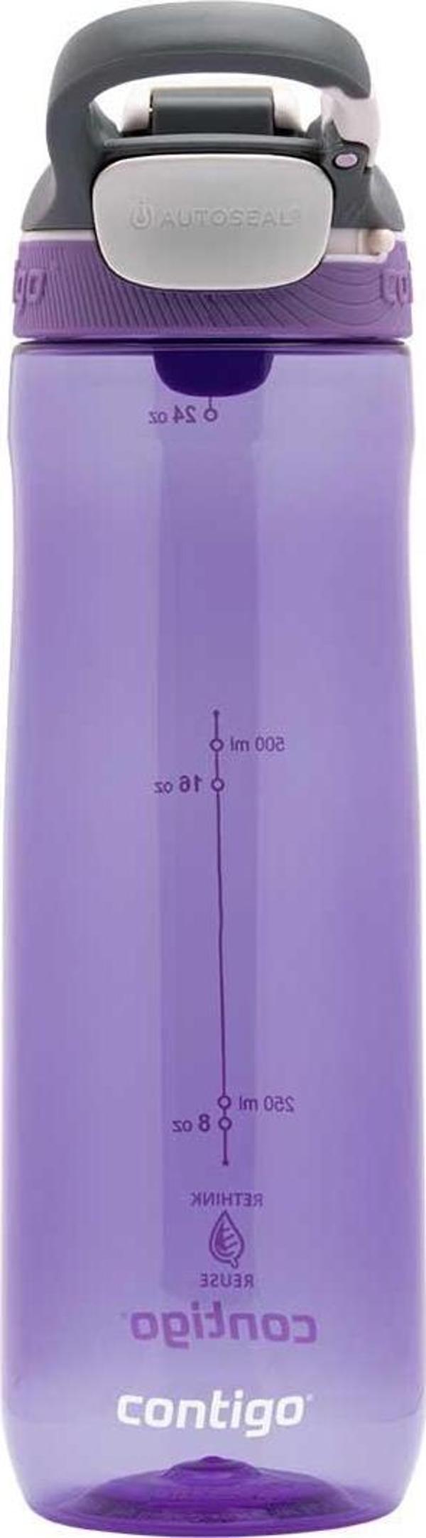 Contigo Cortland Tren Tek El Bas İç Kapaklı Su Matarası 720ml 2191389 - Image 1