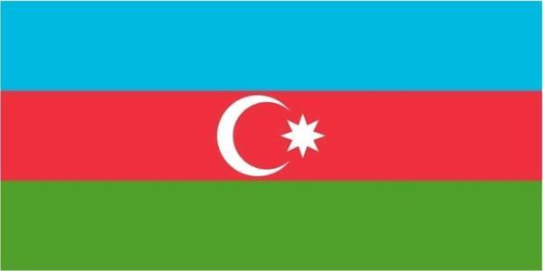Uniquetrenders Azerbaycan Gönder Bayrağı  70X105 Cm.   - Image 1