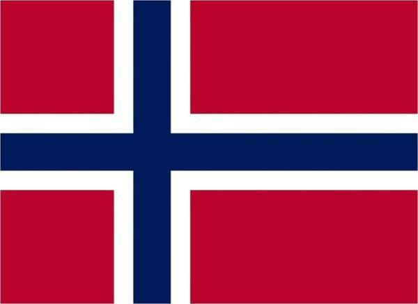 Uniquetrenders Norveç Bayrağı  30X45 Cm.   - Image 1