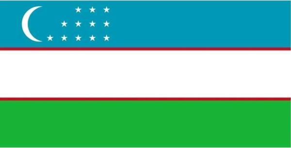 Uniquetrenders Özbekistan Gönder Bayrağı  70X105 Cm.   - Image 1