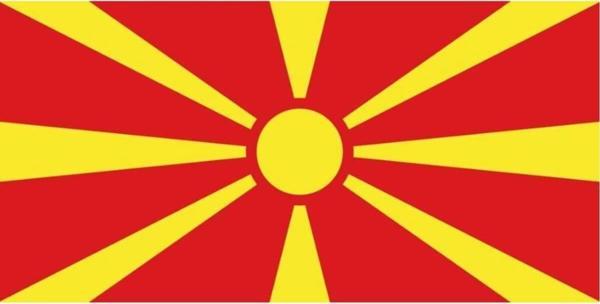 Uniquetrenders Kuzey Makedonya Gönder Bayrağı  70X105 Cm.   - Image 1