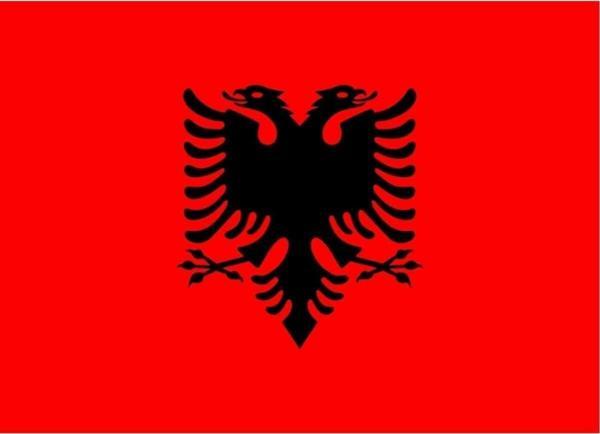 Uniquetrenders Arnavutluk Bayrağı 50X75   - Image 1