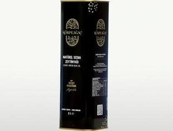 Körpeağaç Ayvalık Erken Hasat Soğuk Sıkım Natürel Sızma Zeytinyağı - 2Lt - Image 1
