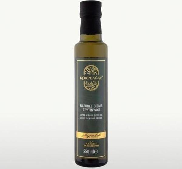 Körpeağaç Ayvalık Olgun Hasat Soğuk Sıkım Natürel Sızma Zeytinyağı - 250Ml - Image 1