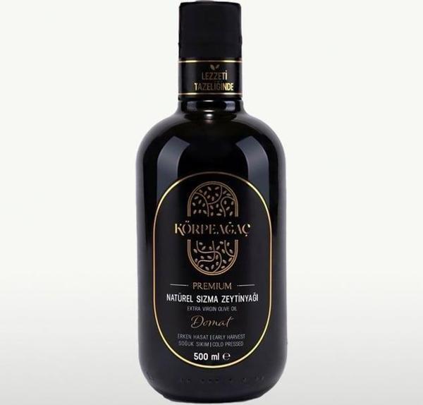 Körpeağaç Domat Erken Hasat Premium Soğuk Sıkım Natürel Sızma Zeytinyağı - 500Ml - Image 1