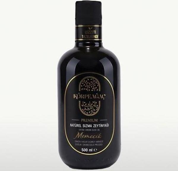 Körpeağaç Memecik Erken Hasat Premium Soğuk Sıkım Natürel Sızma Zeytinyağı - 500Ml - Image 1