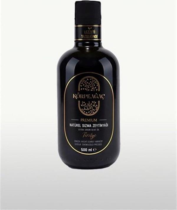 Körpeağaç Trilye Erken Hasat Premium Soğuk Sıkım Natürel Sızma Zeytinyağı - 500Ml - Image 1