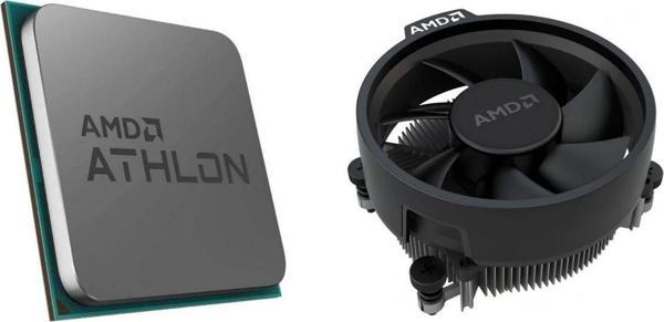 AMD Athlon 3000G 3.5 GHz AM4 4 MB Cache 35W (Tray) Kutusuz Fanlı İşlemci - Image 1