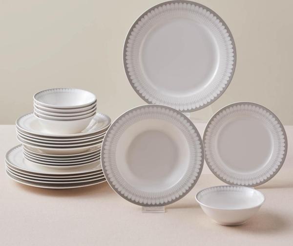 Karaca Juliet Metallic 24 Parça 6 Kişilik Yemek Takımı - Image 1