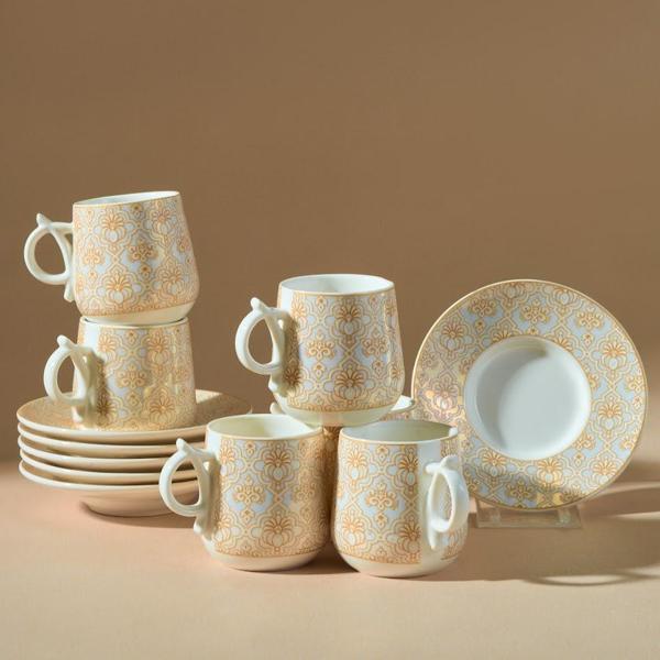 Karaca Hare 6 Kişilik Kahve Fincanı 90 Ml - Image 1