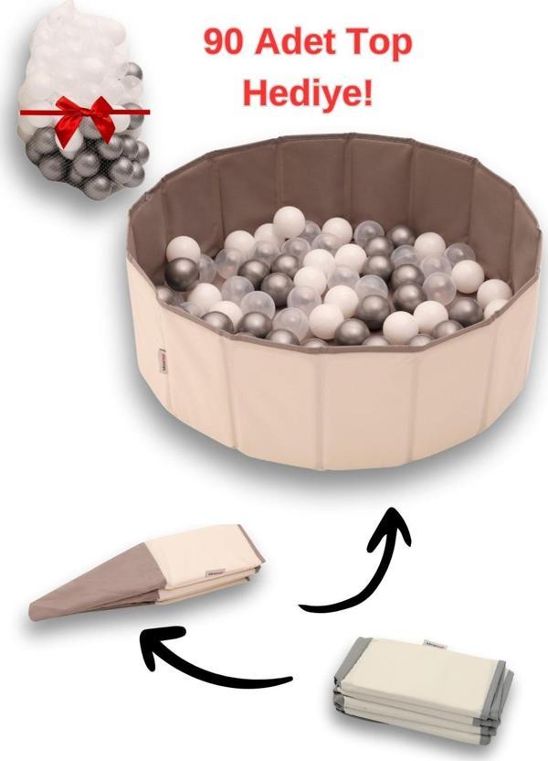 Miracool Hopy Katlanır Top Havuzu / 90 Adet Top Dahil / Aktivite Ve Oyun Alanı - Image 1