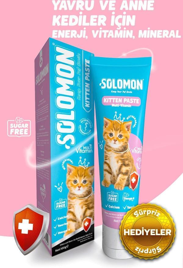 Kitten Paste 100 Gr Yavru Ve Anne Kedi Multivitamin Malt Macunu - Image 1