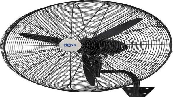 HEF-D750 210W 30 inç Siyah Alüminyum 3 Kanatlı Sanayi Tipi Duvar Vantilatörü - Image 1