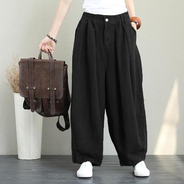 Yazlık Günlük Şalvar Kadın Pantolon - Image 1