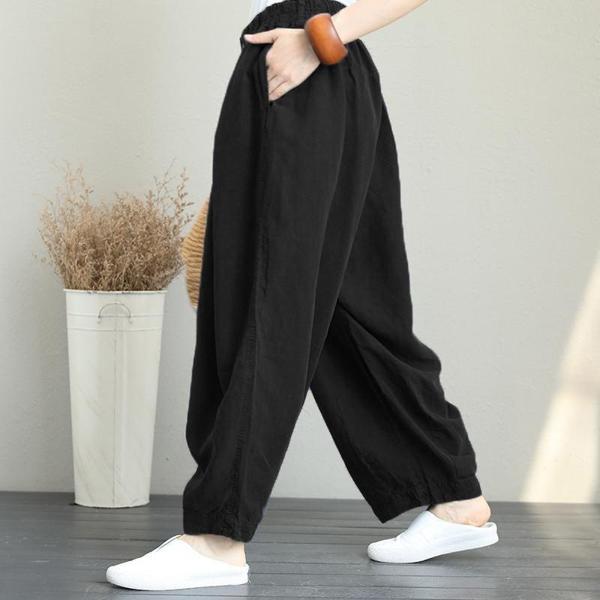 Yazlık Günlük Şalvar Kadın Pantolon - Image 1