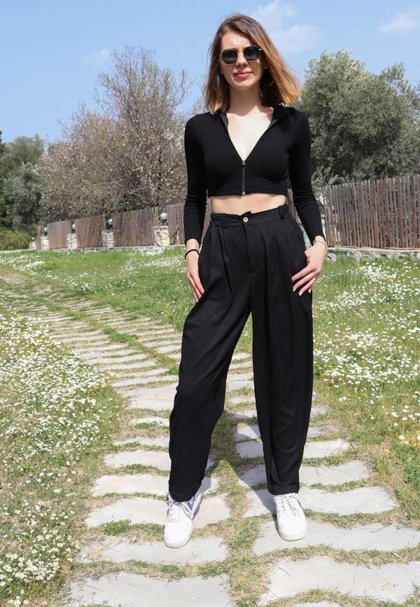 Yazlık Günlük Şalvar Kadın Pantolon - Image 1