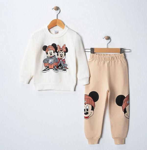 Riysgiyim Baskılı Sweatshirt Eşofman Takımı - Image 1