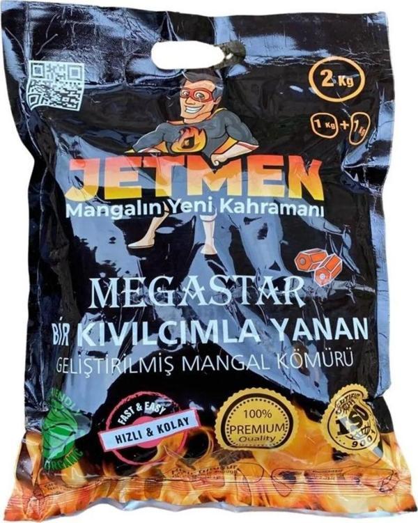 Megastar Mangal Kömürü 2kg - Image 1