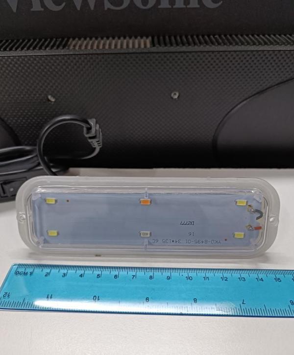Rs-480U Yedek Led Lamba 15x4 cm 6 led 4 beyaz, 1 mavi, 1 kırmızı - Image 1