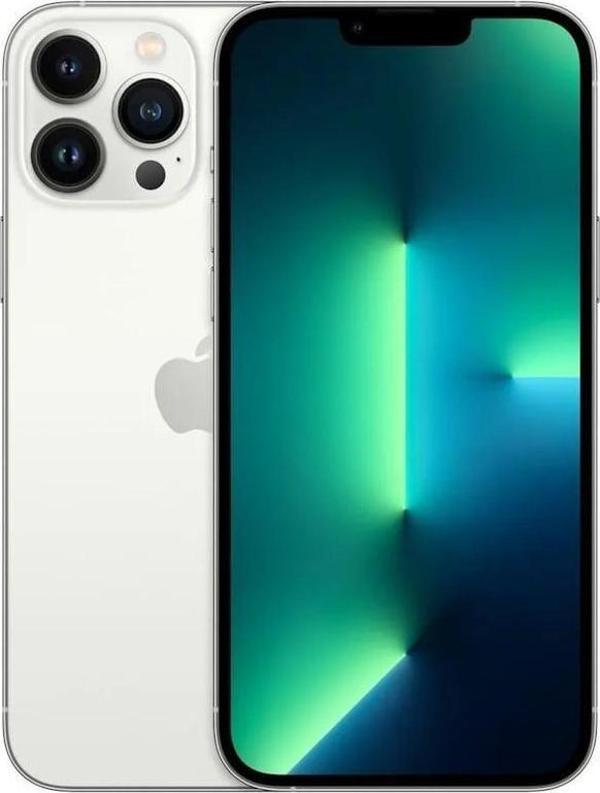 Apple iPhone 13 Pro Max Silver 128GB Yenilenmiş B Kalite (12 Ay Garantili) - Image 1