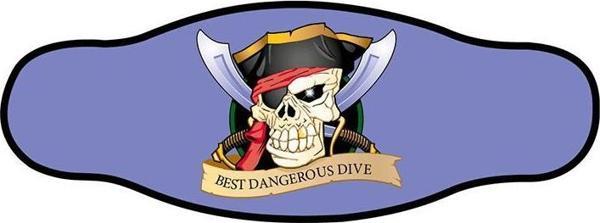 BESTDIVERS Maske Arkalığı PIRATE Neopren - Image 1
