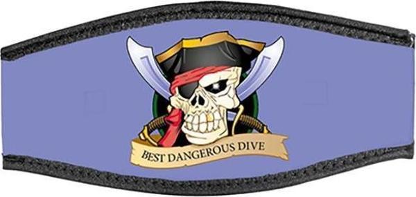 BESTDIVERS Maske Arkalığı PIRATE Neopren, Velkrolu - Image 1