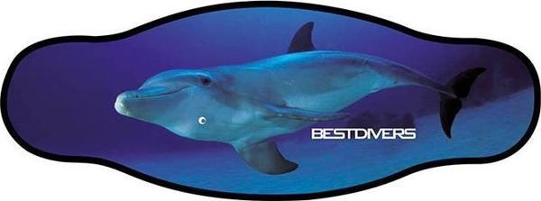 BESTDIVERS Maske Arkalığı 1 DOLPHIN Neopren - Image 1