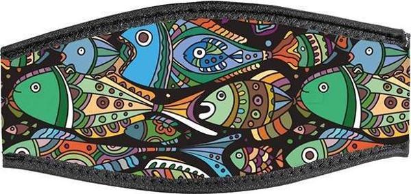 BESTDIVERS Maske Arkalığı FISHES Neopren, Velkrolu - Image 1