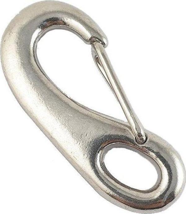 KRAKEN Tutucu Karabina Kanca Gözlü 50 mm (Boy) Paslanmaz - Image 1