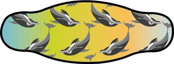 BESTDIVERS Maske Arkalığı 6 DOLPHIN Neopren - Image 1