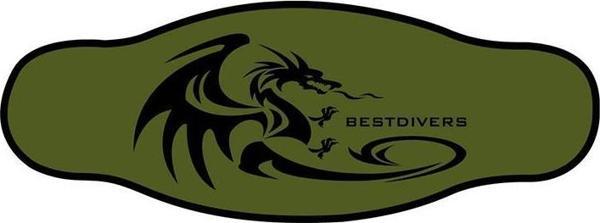 BESTDIVERS Maske Arkalığı DRAGON Neopren - Image 1