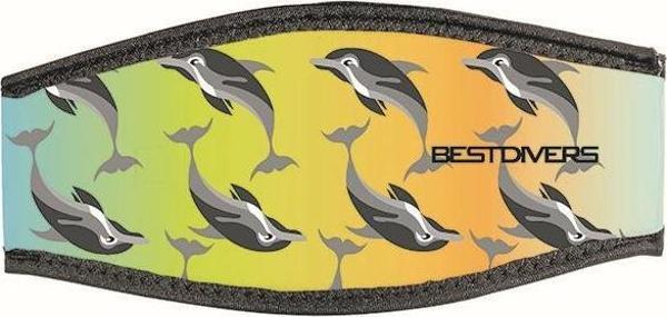 BESTDIVERS Maske Arkalığı 6 DOLPHIN Neopren, Velkrolu - Image 1