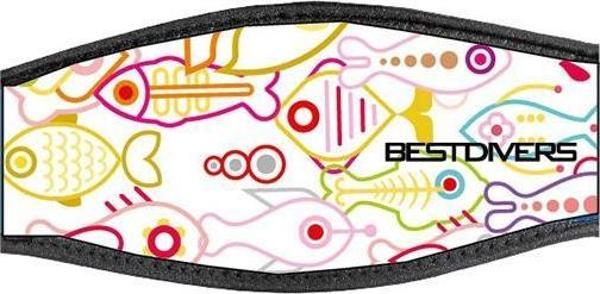 BESTDIVERS Maske Arkalığı FISH Neopren, Velkrolu - Image 1