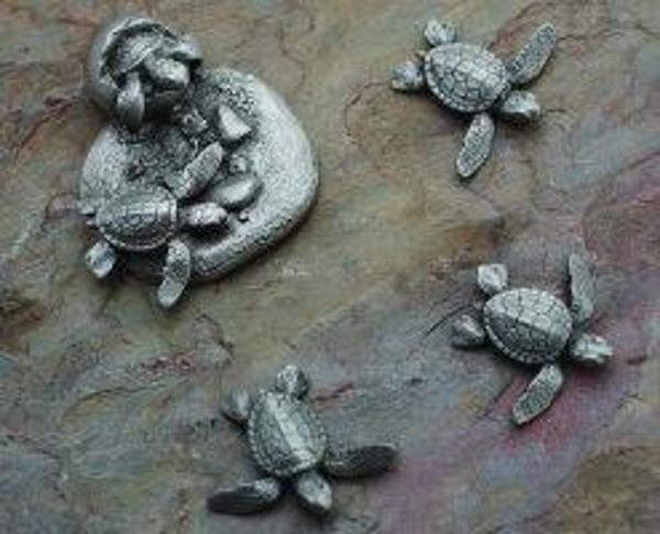 BIG BLUE Magnet Kurşun DENİZ KAPLUMBAĞASI figür - Image 1