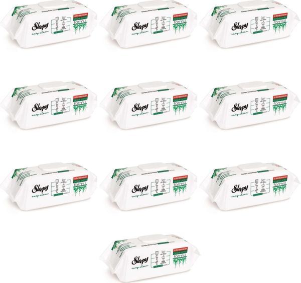 Sleepy Easy Clean Sirke Karbonat Beyaz Sabun Katkılı Yüzey Temizlik Islak Havlusu - 100'lü 10 Paket - Image 1