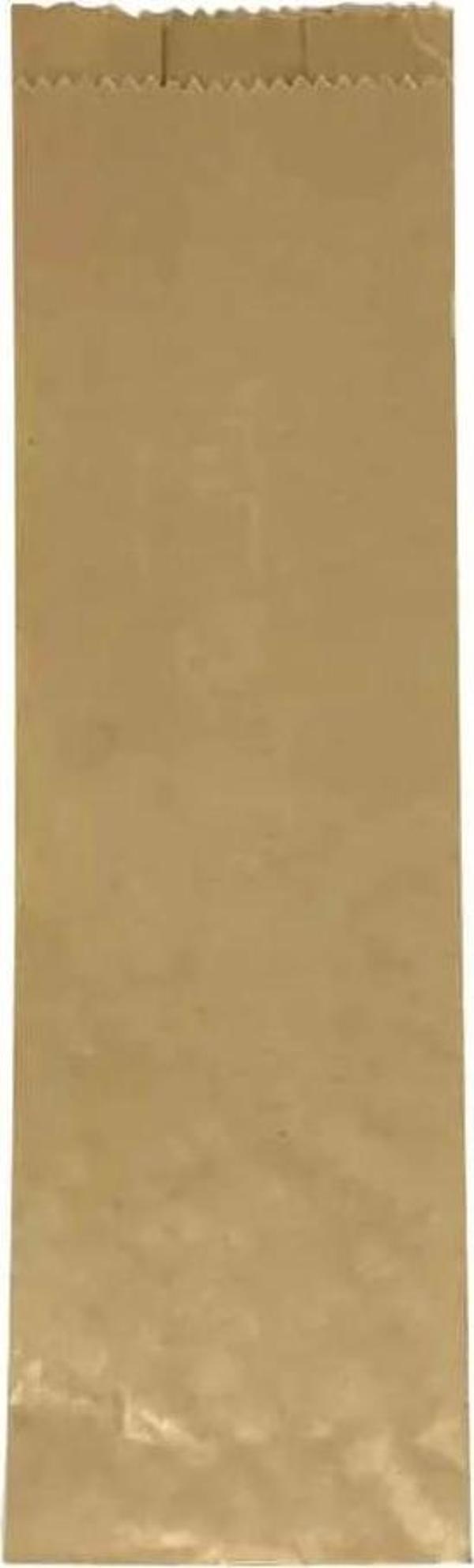 Kraft Baget Dürüm Şemua Kese Kağıdı - 8 x 28 Cm. - 1.5 Kg. - Ortalama 390 Adet - Image 1