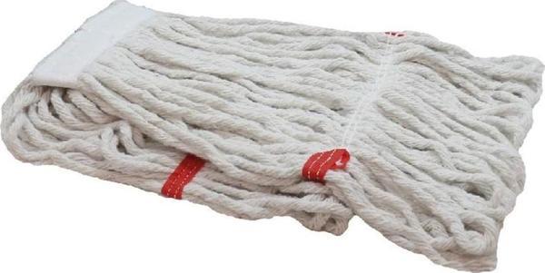Cod-Ex Çift Kovalı Temizlik Seti Yedek Islak Mop Dar Pamuklu Beyaz - 17 Cm. - 450 Gr. - 1 Adet  - Image 1