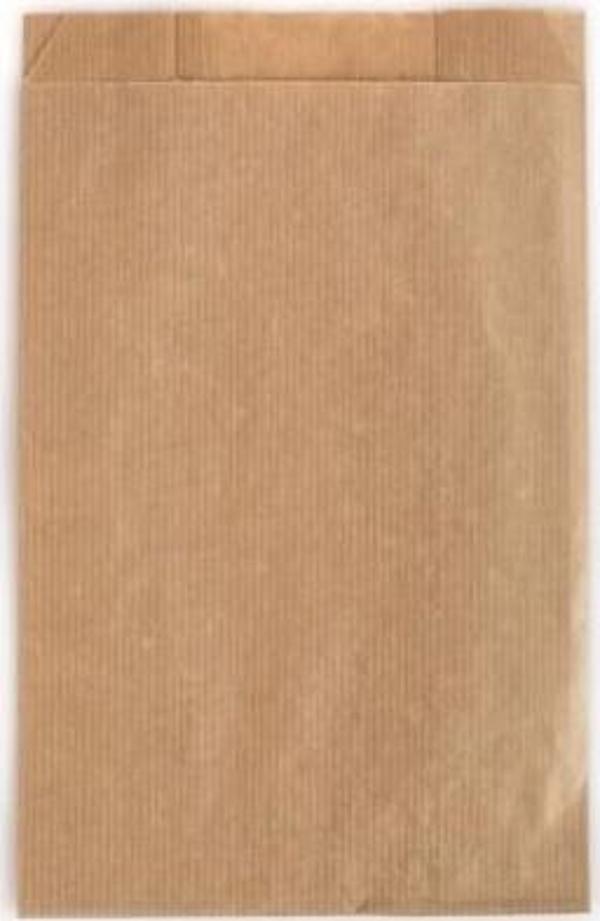Kraft Baget Şemua Kese Kağıdı - 12 x 20 Cm. - 2500 Gr. - Ortalama 675 Adet - Paket - Image 1