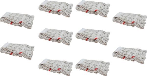 Cod-Ex Dar Yedek Islak Mop Paspas Ucu Başlığı Püskül -17 Cm. - Pamuklu - Beyaz - 450 Gram. - 10 Adet - Image 1