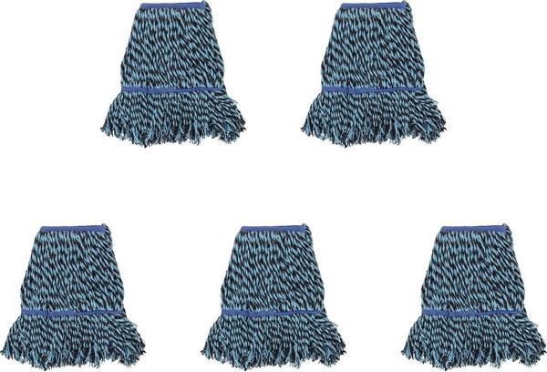 Cod-Ex Geniş Islak Mop Püskül Paspas Başlığı - 25 Cm. - 500 Gr. - Pamuklu - 5 Adet - Image 1
