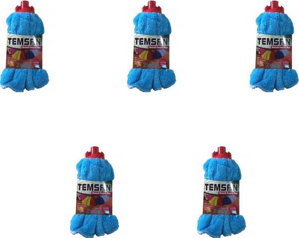 Temsan Wellsoft Yedek Havlu Mop / Islak Mop / Paspas Ucu Başlığı - 5 Adet  - Image 1