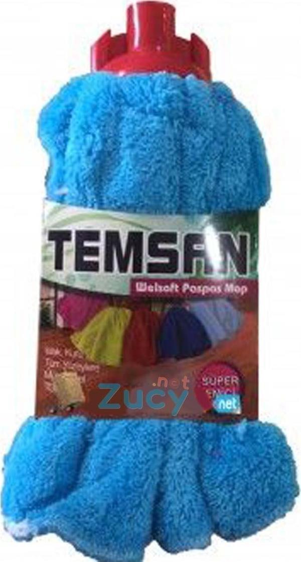 Temsan Yedek Havlu Mop / Islak Mop / Paspas Ucu Başlığı - 1 Adet  - Image 1