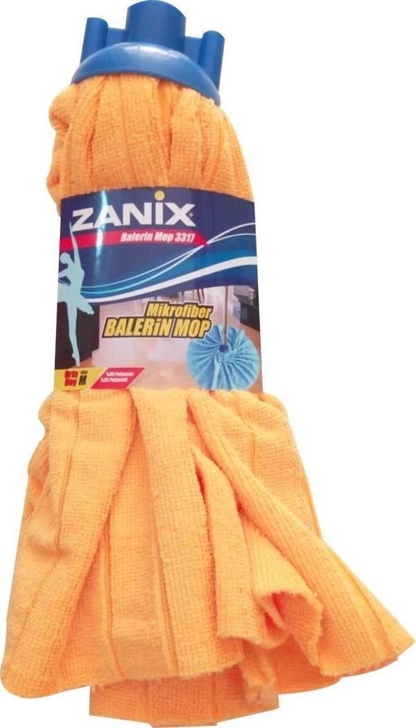 Zanix Balerin Mop - M Orta Boy - 26 Cm. - Yedek Mop / Islak Mop / Paspas Ucu - 1 Adet - Image 1