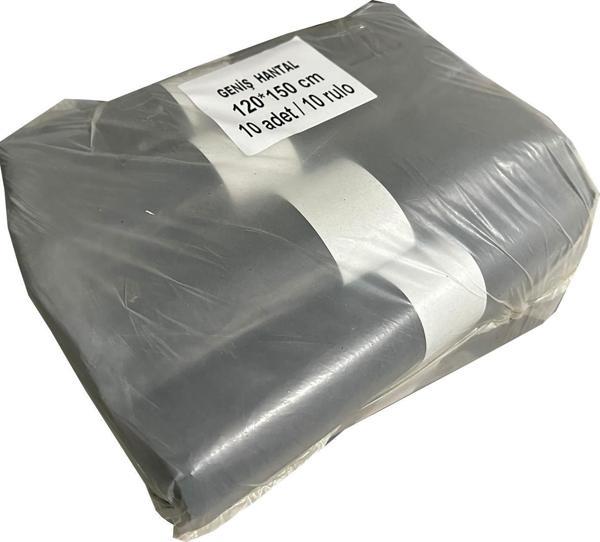 240 Litre Konteyner Çöp Torbası Poşeti / 120 x 150 Cm. / 10 Rulo / 800 Gr. - Image 1